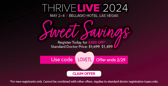 Get $200 Off Your ThriveLIVE 24 Ticket!